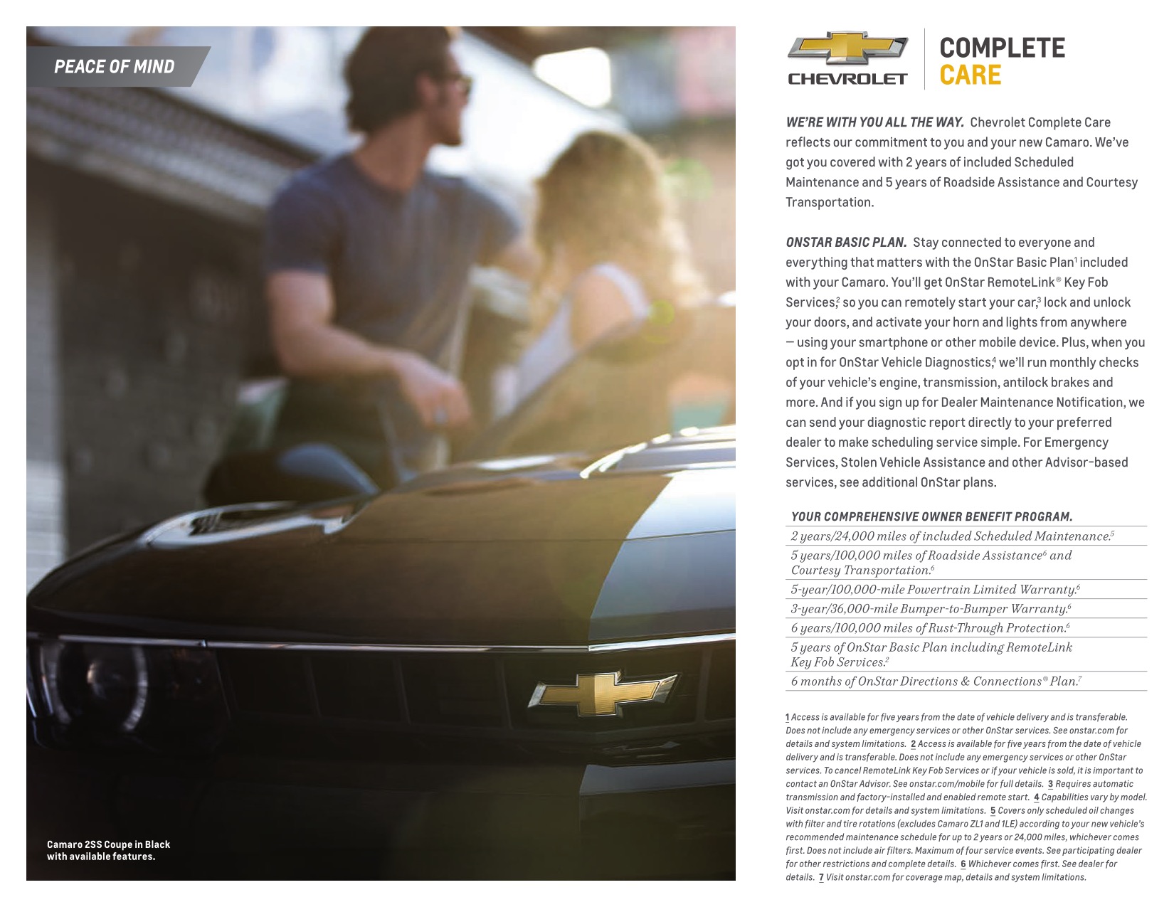 2015 Chev Camaro Brochure Page 7